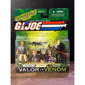 2004 Hasbro G.I. Joe Valor vs Venom Duke VS Venomous Maximus